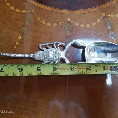 Lot-59 Set of 6 Scorpion Salt Cellars Unmarked #1