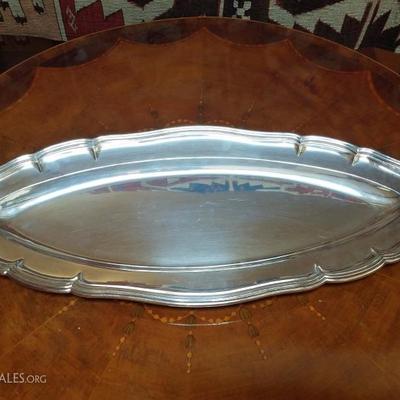 Lot-77 25"x11" Mappin & Webb LTD Serving Platter Fish Plate