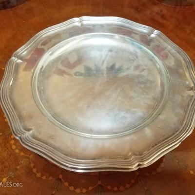 Lot-73 Silver 830S Large 12" Serving Platter
