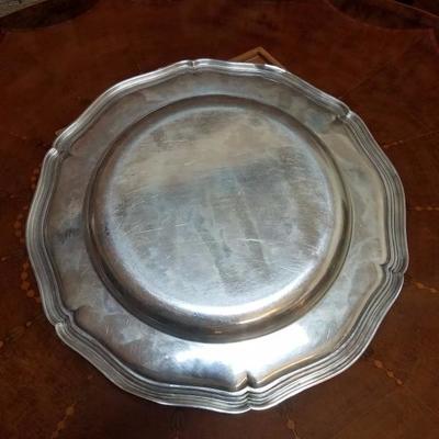 Lot-73 Silver 830S Large 12" Serving Platter