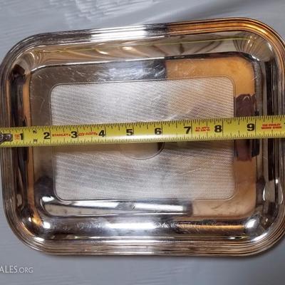 Lot-88 10" Christofle Rectangle Serving Tray