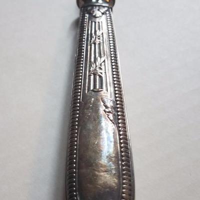 Lot-51 Finely Engraved Single Antique Pie/Cake Server in Case