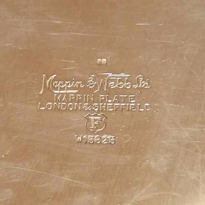 Lot-77 25"x11" Mappin & Webb LTD Serving Platter Fish Plate
