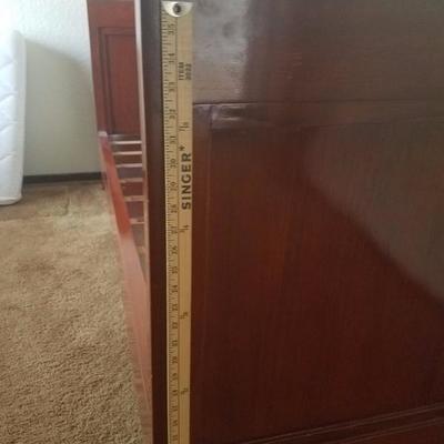 Lot-20 Wooden Single Slated Bed Frame