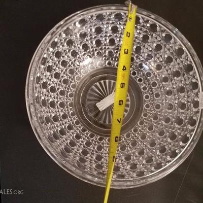 Lot-97 Large 10" Baccarat Crystal Bowl #3