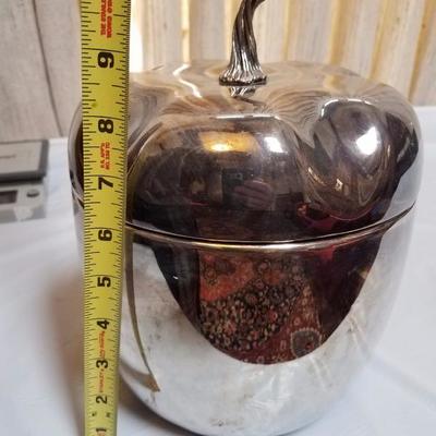 Lot-113 Silverplate Ice Bucket (Lighthouse)