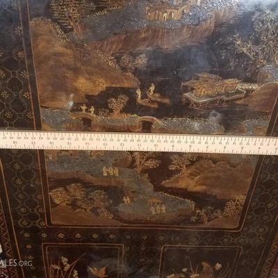 Lot-18 ANTIQUE ORIENTAL CHINESE OPIUM TABLE COFFEE TABLE