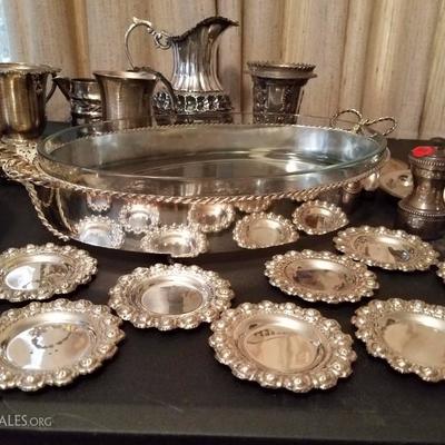 Lot-156 31 Pc Mixed Lot Silver Plate Various Piece Lot