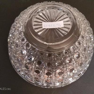 Lot-96 Large 10" Baccarat Crystal Bowl #2