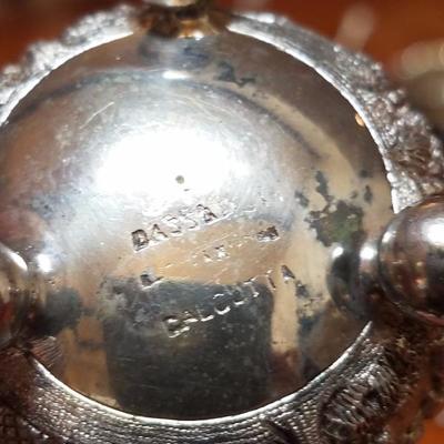Lot-79 48 Pc Mixed Silver Plate Lot Salt Cellars & Shakers