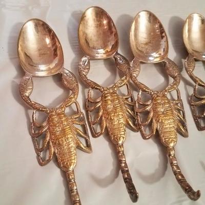 Lot-162 Scorpion Salt Cellars Set of 6 #2