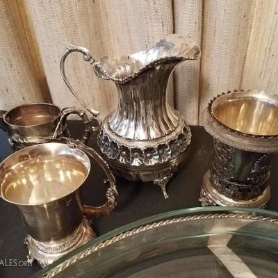Lot-156 31 Pc Mixed Lot Silver Plate Various Piece Lot