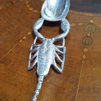 Lot-59 Set of 6 Scorpion Salt Cellars Unmarked #1