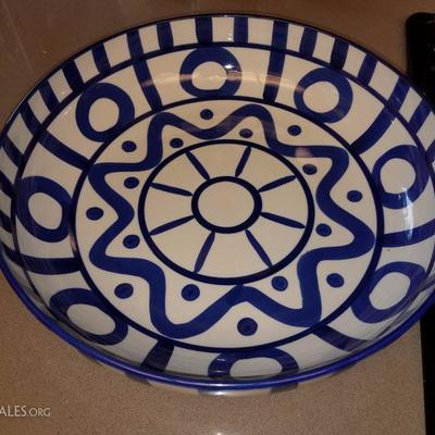Lot-127 LTD Large Blue Dansk Bowl 