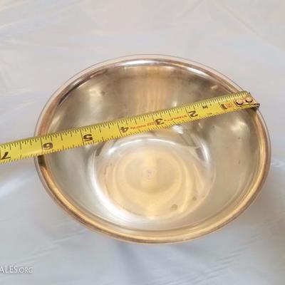Lot-86 Small Paul Revere Reproduction Oneida Bowl w/ Liner