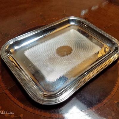 Lot-88 10" Christofle Rectangle Serving Tray