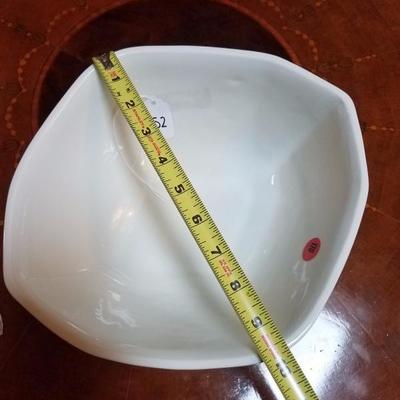 Lot-152 Royal Copenhagen Denmark Bowl White Glass