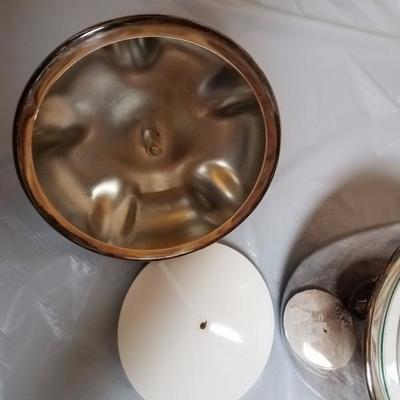 Lot-113 Silverplate Ice Bucket (Lighthouse)