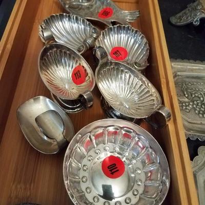 Lot-155 30 Pc Mixed Silver Plate Large Piece Lot