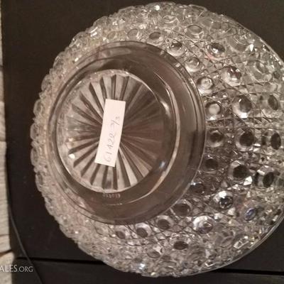 Lot-97 Large 10" Baccarat Crystal Bowl #3