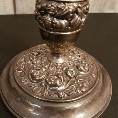 Lot-36 Pair of 10.5" Candle Holders 