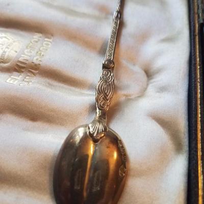 Lot-47 Elegant 7pc Elkington Tea Spoon Set Flatware Liverpool England