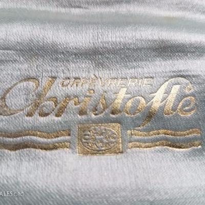 Lot-52 Set of 6 Christofle Orfevrerie Flatware Serving Pieces in Case