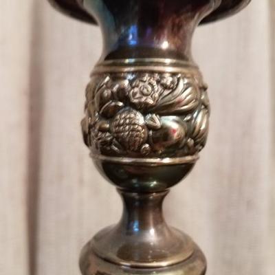 Lot-36 Pair of 10.5" Candle Holders 