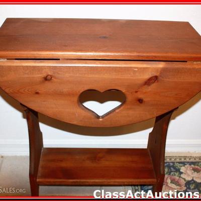 Wooden Drop Leaf Table - Lot 83