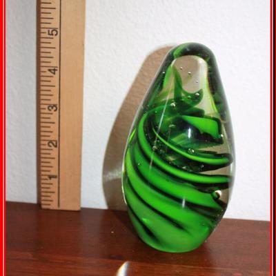 Glass Paper Weight - Lot 41