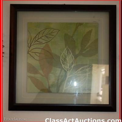 Framed Wall Art - Lot 64