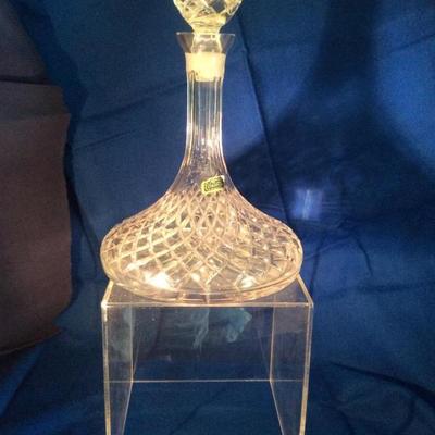 Lead Crystal Decanter