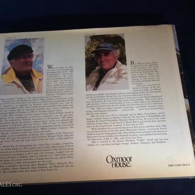 Book Lot 17C  Coffee Table Books by Ray Ellis and Walter Cronkite