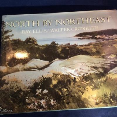 Book Lot 17C  Coffee Table Books by Ray Ellis and Walter Cronkite