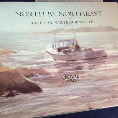 Book Lot 17C  Coffee Table Books by Ray Ellis and Walter Cronkite