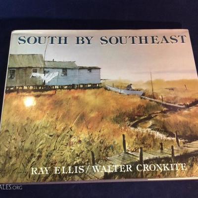 Book Lot 17C  Coffee Table Books by Ray Ellis and Walter Cronkite
