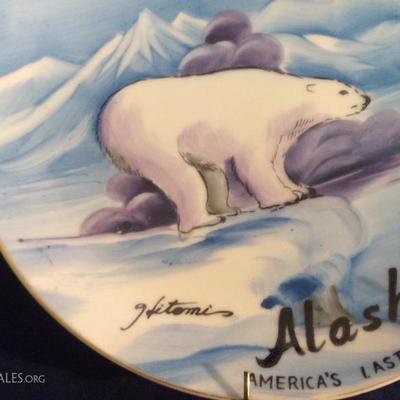 LOT 14B  2 Alaska Plates and Journal 
