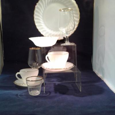 Set of Fire King Ware