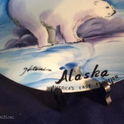 LOT 14B  2 Alaska Plates and Journal 