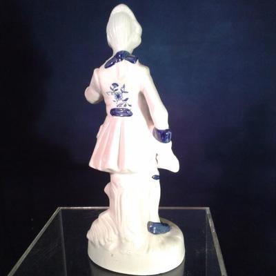 Lot 17A. A pairof porcelain figurines
