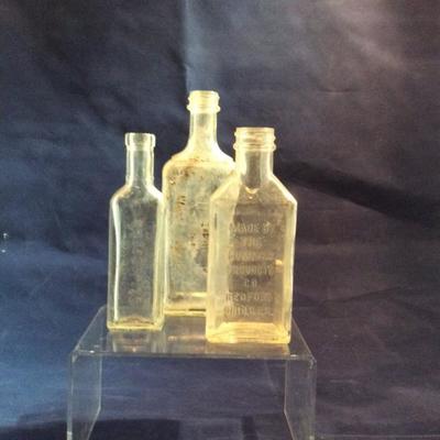 Lot 12A 3 Vintage Bottles