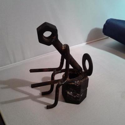 Lot 29c. Thinking man and fishing for shapes