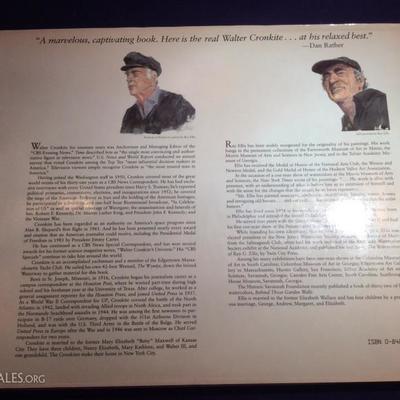 Book Lot 17C  Coffee Table Books by Ray Ellis and Walter Cronkite