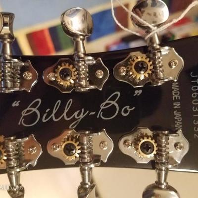 Lot-F6 Custom Left Hand Gretsch 6 String Guitar Red W/ Case Signed "Billy Bo"