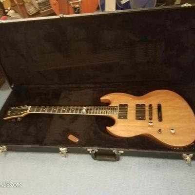 Lot-F14 ESP Viper Left Handed 6 String Guitar W/ Case