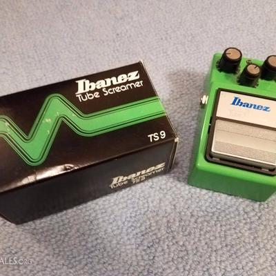 Lot-F27 Ibanez Tube Screamer TS9 Green Foot Pedal
