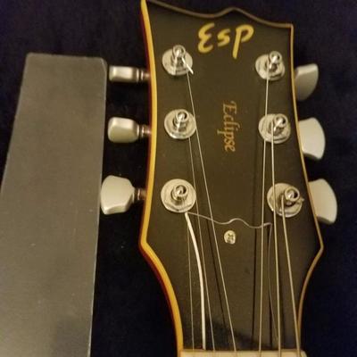 Lot-F15 ESP Eclipse Les Paul Left Handed Guitar w/ Case