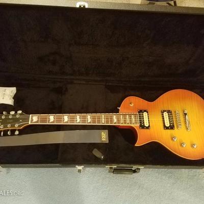 Lot-F15 ESP Eclipse Les Paul Left Handed Guitar w/ Case