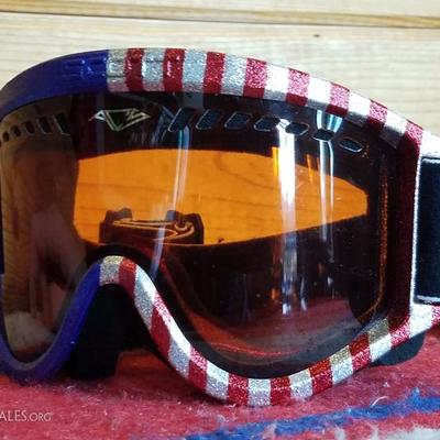 Lot-C37 Scott American Flag Decal Snow Ski Goggles 