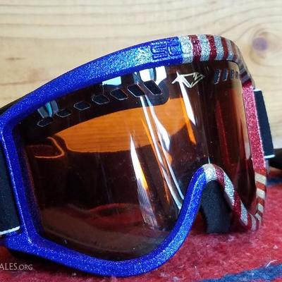 Lot-C37 Scott American Flag Decal Snow Ski Goggles 